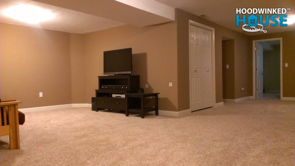 Basement recreation room